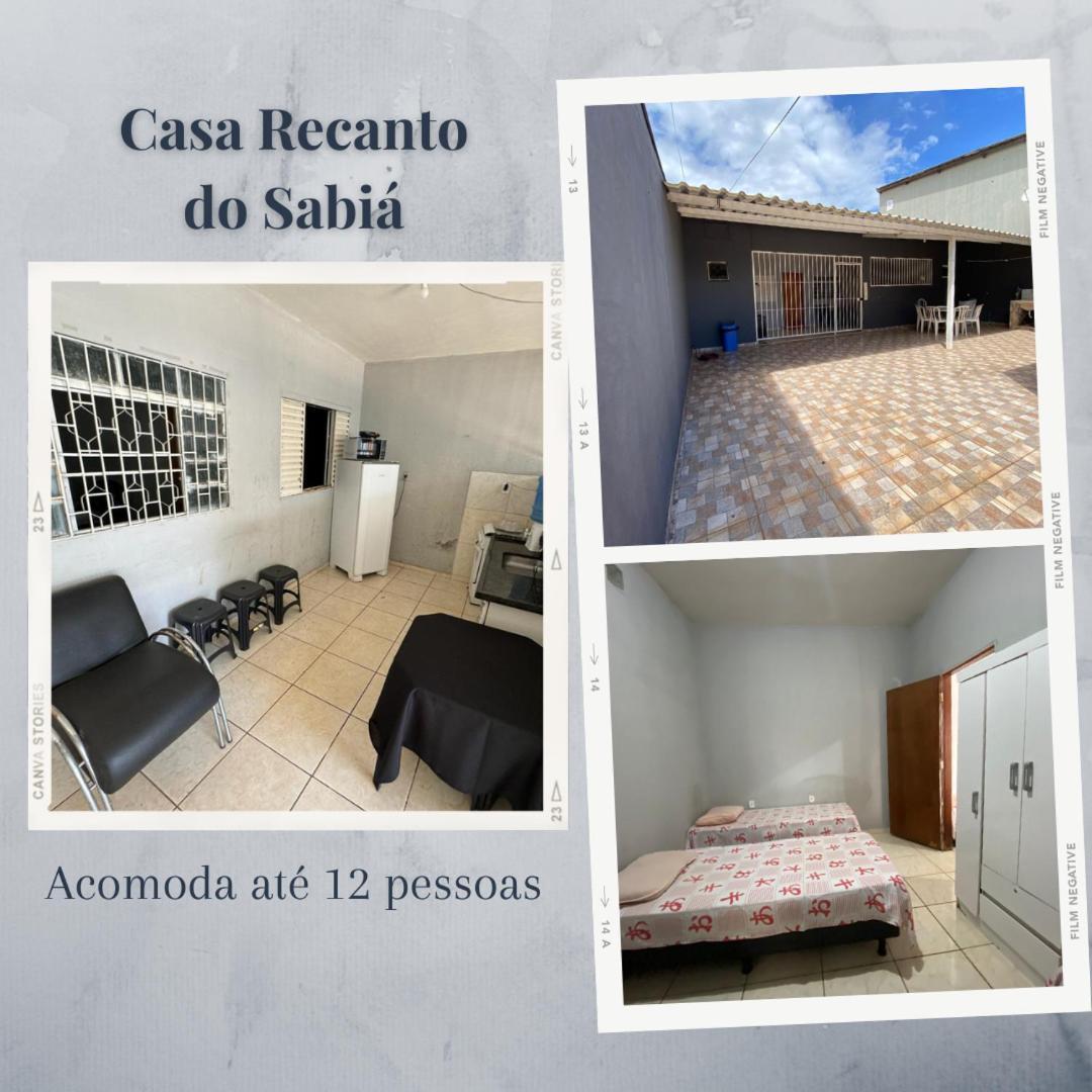 Casas de Temporadas - Hotel Recanto do Sossego Uberlândia Exterior foto