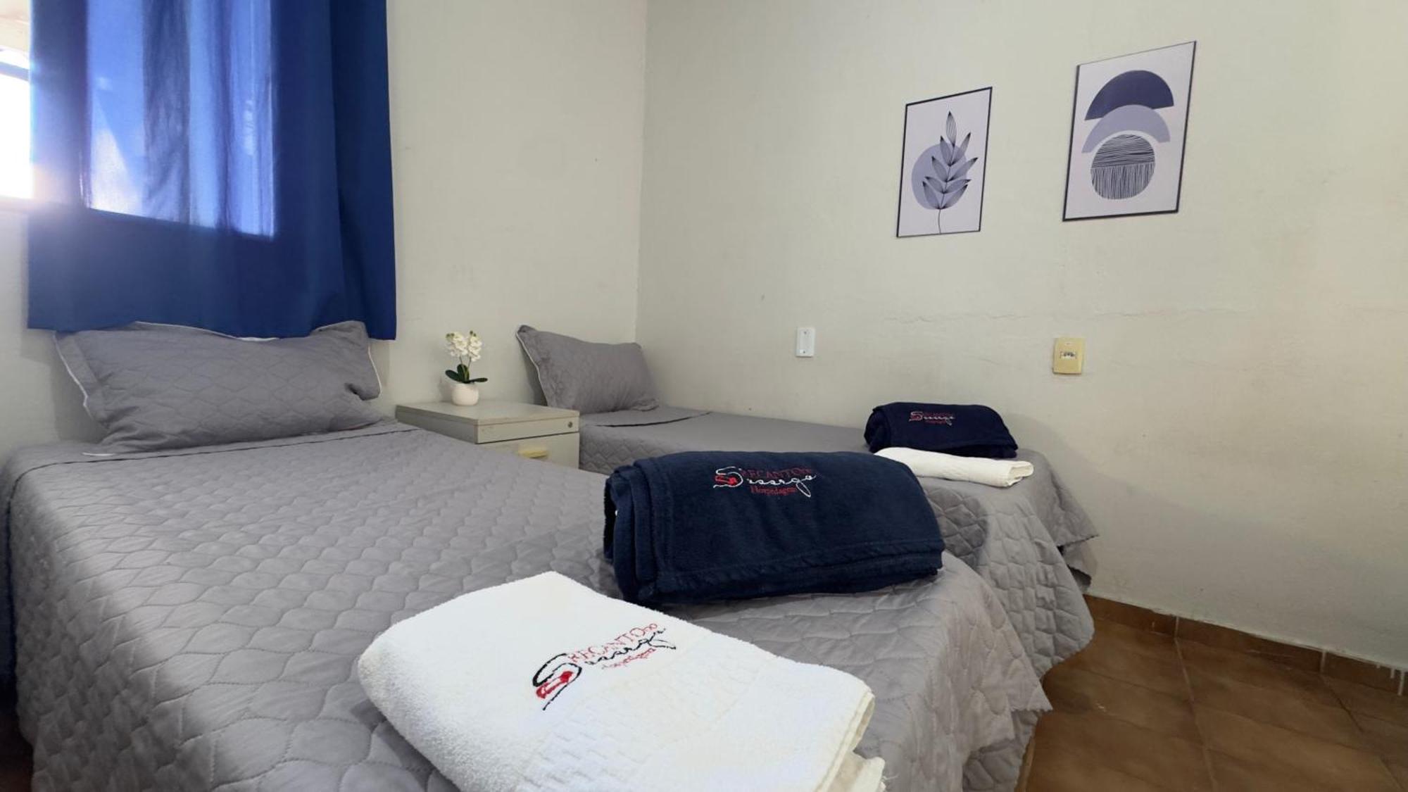Casas de Temporadas - Hotel Recanto do Sossego Uberlândia Quarto foto